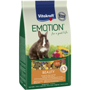 Корм для кроликів Vitakraft Emotion Beauty Selection Adult 600 г (4008239337450/4008239314550) ТОП в Черкасах