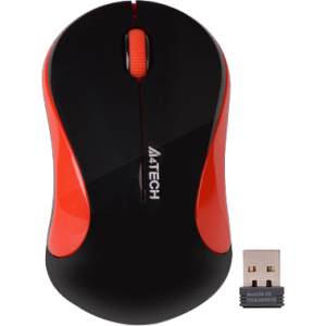 купить Мышь беспроводная A4Tech G3-270N Black/Red