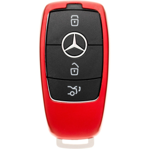 Чехол для автоключа LaManche Mercedes Red (Benz-B01K_rd) лучшая модель в Черкассах