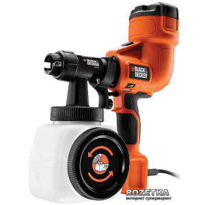 Фарборозпилювач Black+Decker HVLP200 краща модель в Черкасах