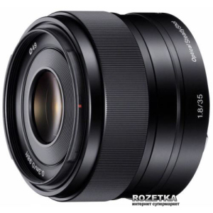 Sony 35mm f/1.8 для камер NEX (SEL35F18.AE) лучшая модель в Черкассах