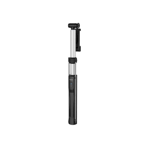 Монопод Hoco K10B Magnificent wireless selfie stick with backlight (L-1.6m) Black в Черкассах