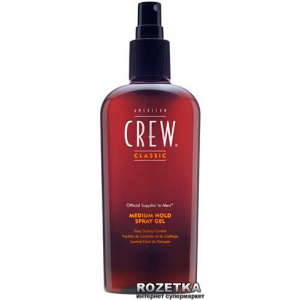 Спрей-гель для волосся American Crew Medium Hold Spray Gel середньої фіксації 250 мл (738678151846) ТОП в Черкасах