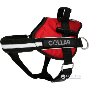 Шлея Collar DogExtremе Police N4 с фонариком 70-100 см Красная (07073)