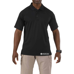 Футболка-поло тактическая 5.11 Tactical Performance Polo - Short Sleeve, Synthetic Knit 71049 L Black (2000000127118) в Черкассах