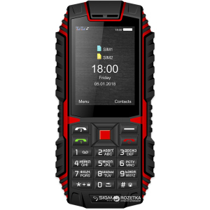 Мобильный телефон Sigma mobile X-treme DT68 Black/Red ТОП в Черкассах