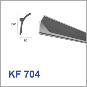 Карниз для прихованого освітлення Tesori KF 704 200см краща модель в Черкасах