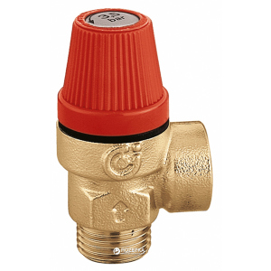 Мембранный клапан CALEFFI 1/2"х1/2" ВН (312435) надежный