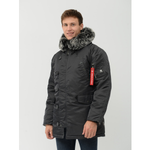 Парку Airboss Winter Parka 5XL Dark Grey/Silver (0703364662951_A) ТОП в Черкасах