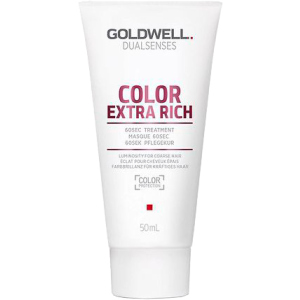 купить Маска Goldwell Dualsenses Color Extra Rich 60 секунд интенсивное восстановление окрашенных волос 50 мл (4021609061731) (206173)