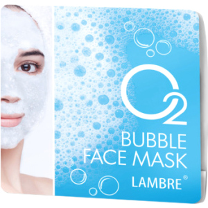 Маска Lambre Bubble face mask O2 Пухирцева з сильною кисневою дією 2х8 мл (3760183769503) краща модель в Черкасах