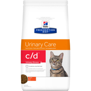 Сухий корм для кішок Hill's PRESCRIPTION DIET c/d Urinary Stress Feline Chicken з ідіопатичним циститом 4 кг (052742284309) краща модель в Черкасах