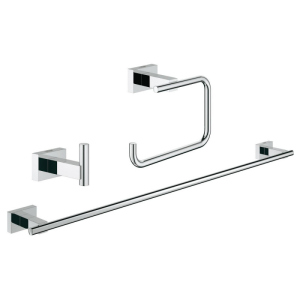 хорошая модель Набор аксессуаров Guest 3 в 1 Grohe Essentials Cube 40777001 хром (55561)