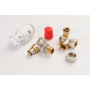 Комплект термостатичний Danfoss RAS-C2+RA-N+RLV-S 1/2", кутовий (013G2219)