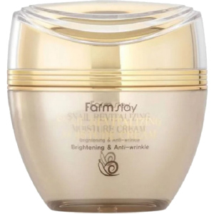 Крем для лица FarmStay Snail Revitalizing Moisture Cream Восстанавливающий с муцином улитки 50 мл (8809480773594) в Черкассах