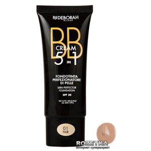 Тональный крем Deborah BB Cream SPF20 увлажняющий 01 Fair (8009518135688)