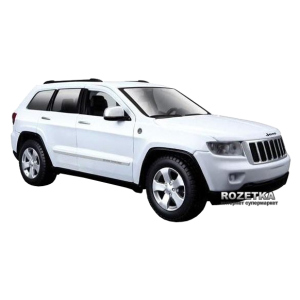 Автомодель Maisto (1:24) 2011 Jeep Grand Cherokee (31205 white) Білий в Черкасах