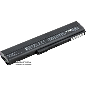 Аккумулятор PowerPlant для Asus A32-K52 Black (10.8V/5200mAh/6Cells) (NB00000043)