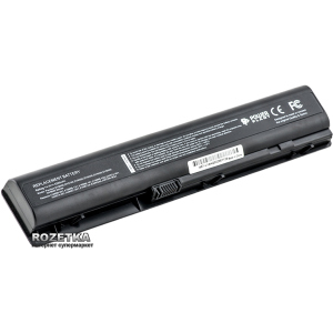 Акумулятор PowerPlant для HP DV9000 Black (14.4V/5200mAh/6Cells) (NB00000128) ТОП в Черкасах