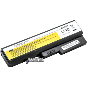 Аккумулятор PowerPlant для Lenovo IdeaPad G460 Black (11.1V/5200mAh/6Cells) (NB00000130) ТОП в Черкассах