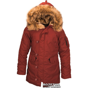 Парку Alpha Industries Altitude W Parka XL Red Ochre ТОП в Черкасах