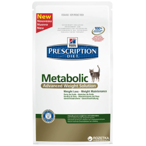 Сухий корм для кішок Hills Prescription Diet Feline Metabolic 4 кг (214808) (052742214801)