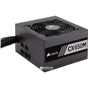 Corsair CX650M 650W (CP-9020103-EU) краща модель в Черкасах