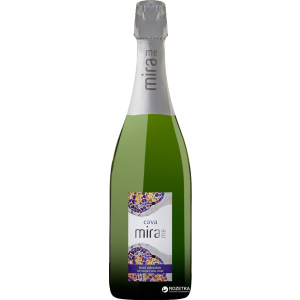 Вино ігристе Mirame Cava біле брют 0.75 л 11.5% (8426998265757) в Черкасах