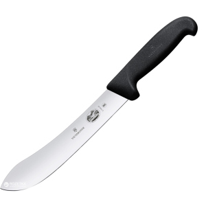 Профессиональный нож Victorinox Fibrox Butcher для снятия шкур 200 мм Black (5.7403.20) ТОП в Черкассах