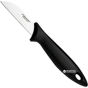 Кухонний ніж Fiskars Essential для чищення овочів 7 см Black (1023780) ТОП в Черкасах