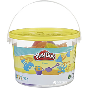 Набір пластиліну Hasbro Play-Doh відерце Beach (23414_23242) ТОП в Черкасах