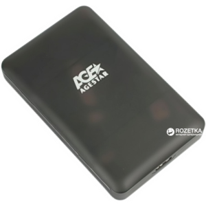 купити Зовнішня кишеня Agestar HDD 2.5" USB 3.0 (3UBCP3 black)