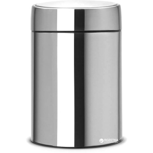 Відро для сміття Brabantia Slide Bin 5 л Matt Steel (477546) краща модель в Черкасах