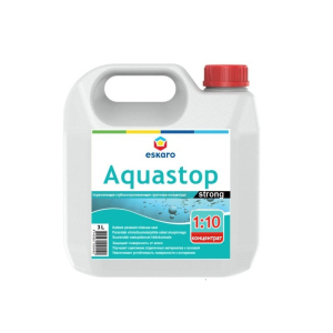 Грунтовка-концентрат ESKARO AQUASTOP STRONG вологоізоляційна 3л в Черкасах