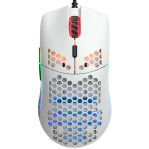 Мышь Glorious Model O Minus RGB USB White (GOM-WHITE) лучшая модель в Черкассах