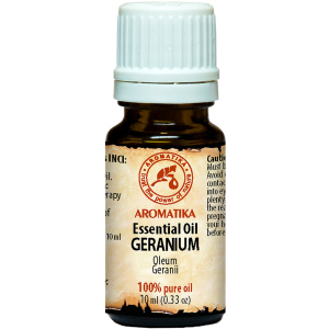 Эфирное масло гераниевое Ароматика Geranium Essential Oil 10 мл (4820177020962) лучшая модель в Черкассах