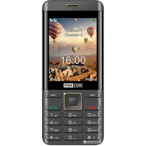 Мобильный телефон Maxcom MM236 Black-Gold в Черкассах