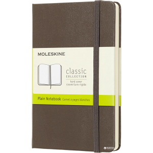 Нотатник Moleskine Classic 9 х 14 см 192 сторінки без линівки Коричневий (8058341715291) краща модель в Черкасах