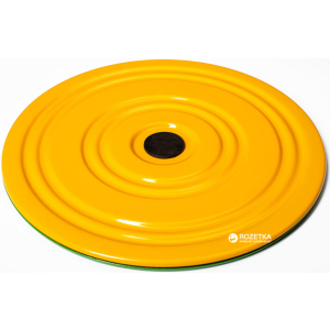хорошая модель Напольный диск для фитнеса Onhillsport Грация Желто-Зеленый (OS-0701-2)