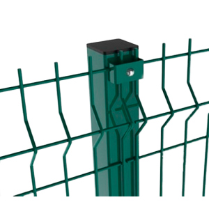 Столб заборный Заграда высота 5,0м размер 60х40мм ф1,5(оц+ПВХ)