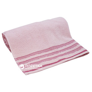 Махровое полотенце Lorenzzo Carmen 70х140 Розовое (76-167-116) лучшая модель в Черкассах