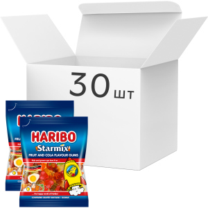 Упаковка цукерок жувальних HARIBO Starmix 80 г х 30 шт (9002975727112) краща модель в Черкасах