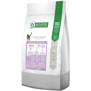 Сухой корм для котов Nature's Protection Sensitive Digestion Adult 18 кг (NPB46042) (4771317460424) ТОП в Черкассах