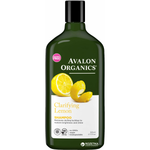 Шампунь Avalon Organics Лимон, що очищає 325 мл (654749351055)