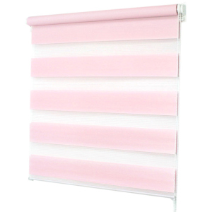 Ролета Деко-Сити мини День/Ночь, 68x170 см, ткань синтетическая, Розовый (39013068) лучшая модель в Черкассах