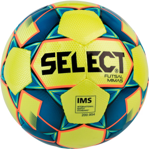 М'яч футзальний Select Futsal Mimas (102) Yellow-Blue (5703543187058) ТОП в Черкасах