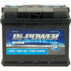 Автомобільний акумулятор 60 Аh/12V BI-Power (KLV060-01) краща модель в Черкасах