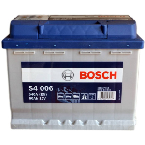 Автомобильный аккумулятор Bosch 60Аh (+/-) S4006 (540EN) (0 092 S40 060) лучшая модель в Черкассах