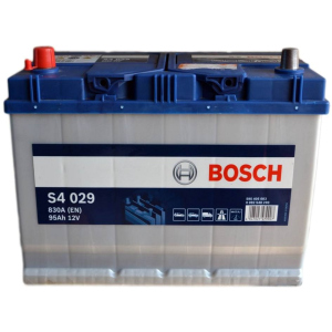 Автомобильный аккумулятор Bosch 95Аh (+/-) ASIA S4029 (830EN) (0 092 S40 290) ТОП в Черкассах