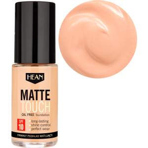 Основна основа Hean Matte Touch foundation 007 пісок 30 мл (5907474472324) в Черкасах